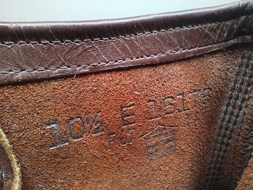 Stivali da lavoro uomo RED WING punta liscia logati NOS. Larghezza larga misura 10,5 E. Vintage - Foto 19 di 21