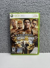 WWE Legends of WrestleMania (Xbox 360 2009 THQ) CIB Complete w/ Case & Manual