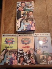 America in the 40s - Set (VHS, 1998, 3-Tape Set) Classic Americana!
