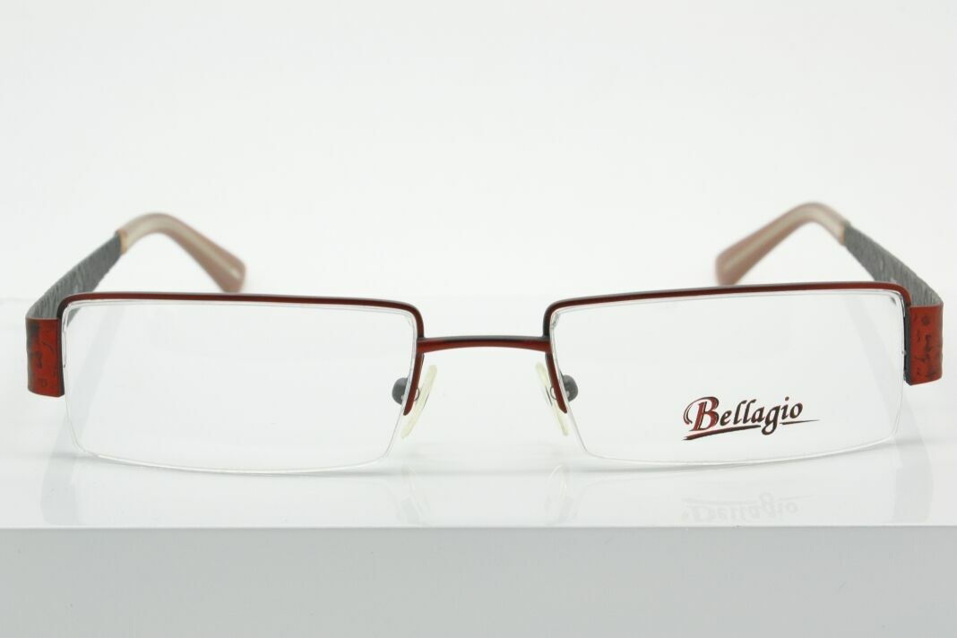 BELLAGIO B398 BY R&R EYEWEAR IMPORTS INC. UNISEX EYEGLASSES FRAME SIZE