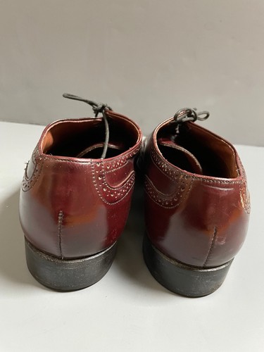 Vintage Mansfield Hand Crafted Leather Oxford Shoes - Picture 11 of 11