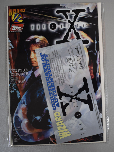 Wizard Presents: The X-Files #1/2 (Topps/Wizard, 1996) NM W/ COA