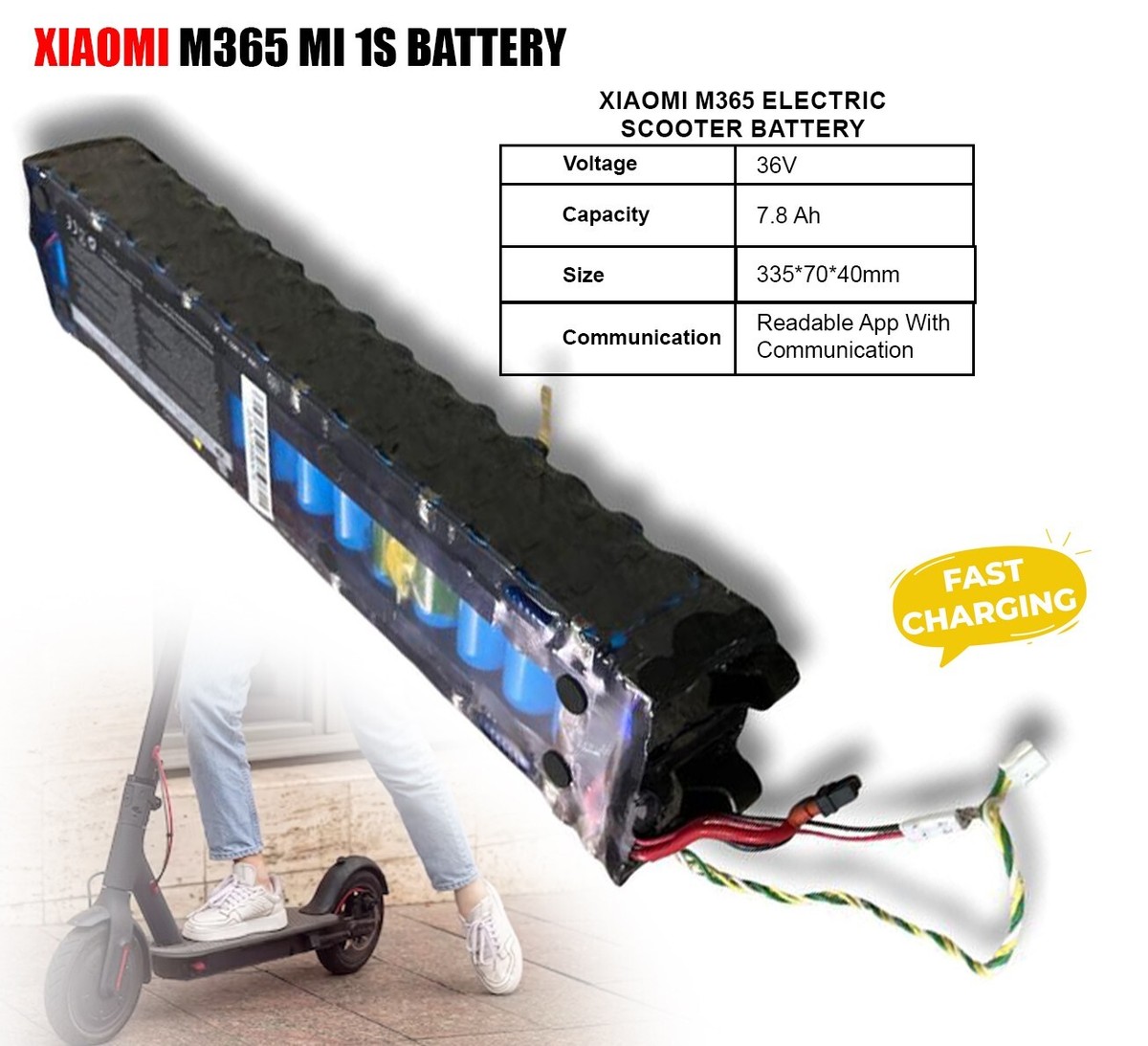 M365 Scooter Battery Xiaomi M365 Pro Battery Xiaomi M365 Pro 1s Xiaomi M365/1S/1Spro Electric Scooter