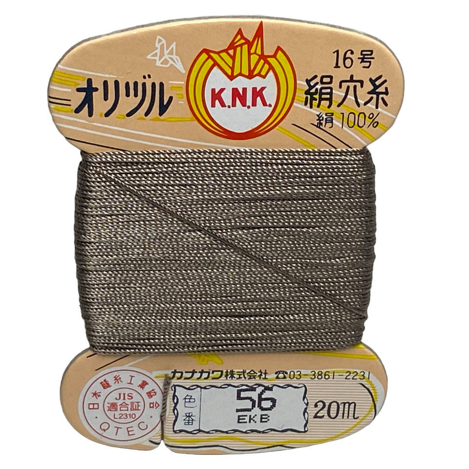 Kanagawa Orizuru 8 Silk Thread, 23 dtex 16x3, 20m, 162 Vibrant Colors ...