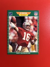 1989 Pro-Set Joe Montana Football Card #381