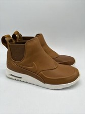Nike Air Max Thea Mid Leather 7.5 Ale Brown Sail 859550-200 Womens Size 7.5