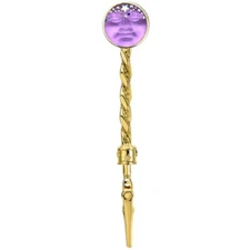 Kirks Folly  Illusion Seaview Moon Bracelet Buddy     Goldtone / Violet