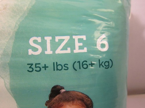 Mama Bear Gentle Touch 27 Diapers, Hypoallergenic, Size 6  #T20 - Picture 3 of 5