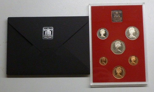 UK Official Royal Mint Proof Coin Year sets 1971 - 1982 Flat Pack type see menu - Picture 23 of 25