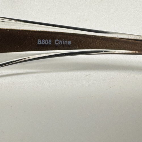 Bolle Eyeglasses Frames Z87-2+ Full rim 54-17-120 Clear Brown H17398 - Picture 6 of 7