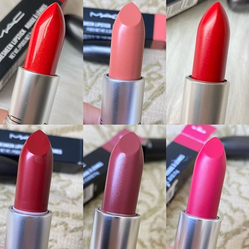 Rouge à lèvres Mac taille réelle neuf ~ Choisissez votre couleur - Photo 1 sur 16