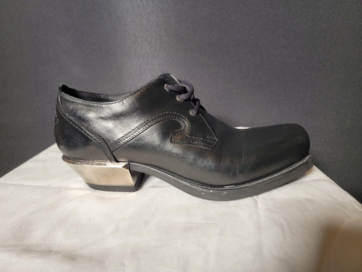 New Rock West Collection Dress Shoes M-7967-C1 - Black | eBay