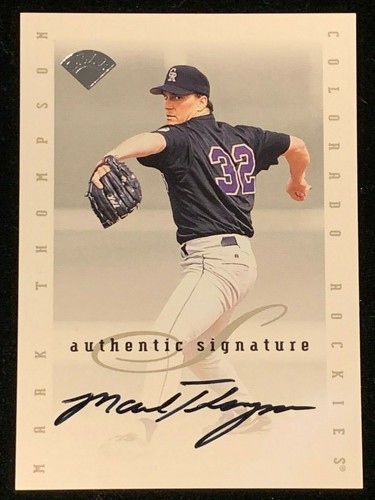 1996 Leaf Signature Series Baseball Authentic Autographs Pick Your Card  - Picture 114 of 117