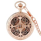Rose Gold Black Pocket Watch Pocket Watches