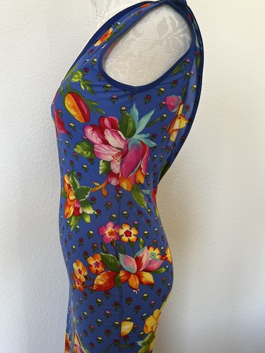 Gianni Versace vintage Bodycon Floral Dress - Picture 10 of 10