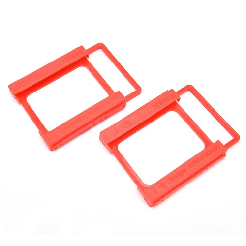 5x Drive Bay Caddies SSD Hard Drive Bay 2.5" To 3.5" Tray Bracket HDD Adap.a _xi - Afbeelding 4 van 11