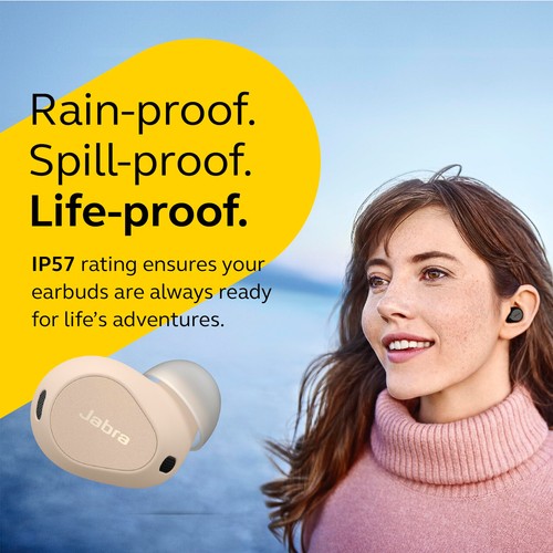 Elite 10 True Wireless Bluetooth Earbuds - Advanced Active Noise Cancelling - Cr - Bild 5 von 9