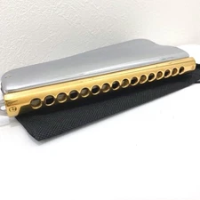 Suzuki SCT-128 Tremolo Professional Chromatic 16 Hole Harmonica Japan New