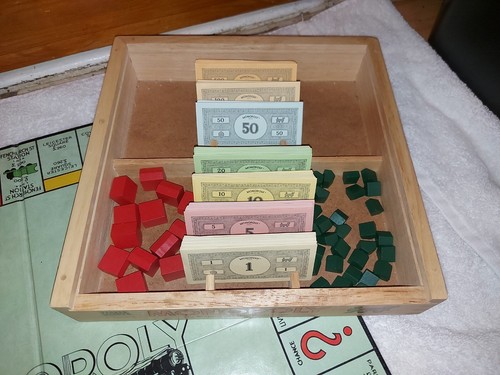 Monopoly Nostalgic Edition Board Game by Parker Brothers 2003 in Wooden Box - Picture 9 of 12