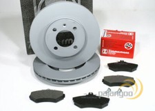Zimmermann Bremsscheiben 256 mm Bremsbeläge vorne für Seat Cordoba 6K