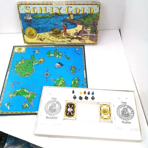 Isles of SCILLY GOLD Brettspiel Vintage selten komplett sehr guter Zustand Piraten Schatzsuche
