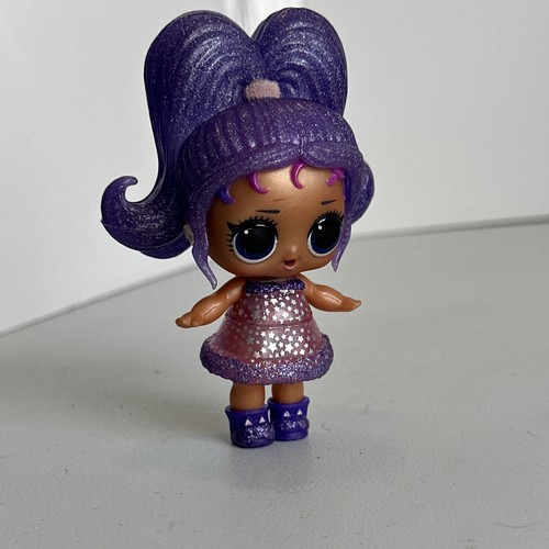 LOL Sorpresa De Lujo Regalo Fiesta de Pijamas Reina Juguete Mini Figura Púrpura Peluca Muñeca - Imagen 1 de 13