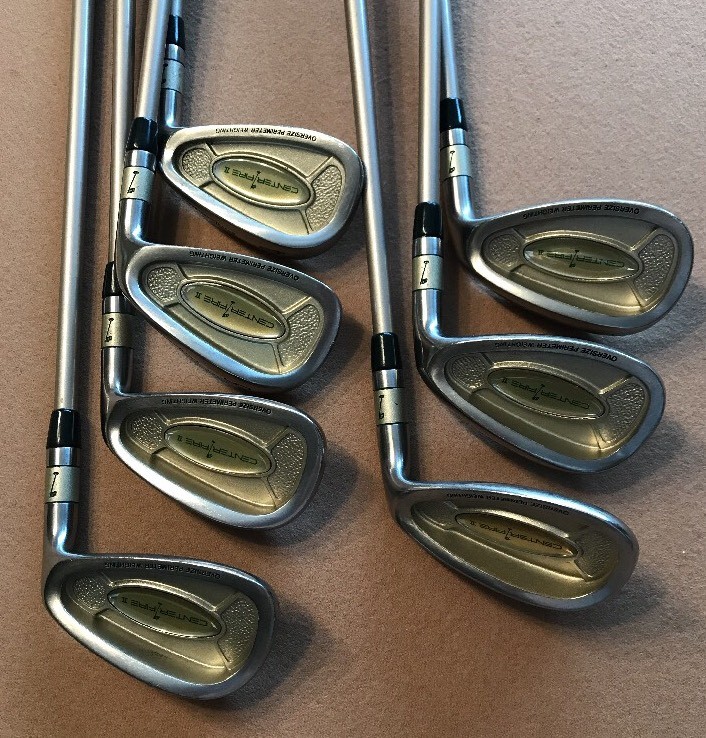 Pinseeker Center Fire II Irons - 4-SW (no 8 Iron) With