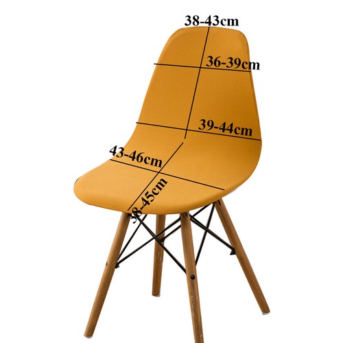 Stretch Shell Chair Cover Armless Chair Slipcover for Dining Room Home Banquet✔ - Picture 3 of 51