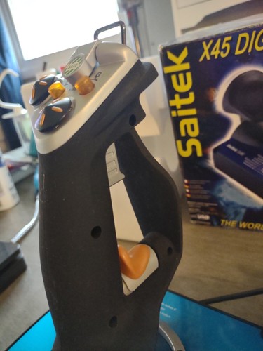 Vintage Saitek X45 Digital Joystick & Throttle - Untested - Picture 3 of 18