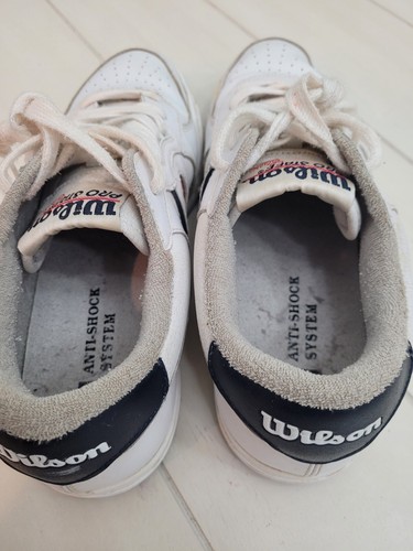 vintage wilson pro staff classic tennis shoes White Leather Size 10 US - Picture 5 of 10
