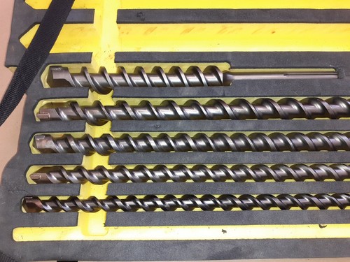 Heller Ratio Germany Speed2max SDS Max Masonry Drill Bits Bore 520mm-570mm Long - Picture 4 of 10