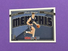 2022-23 Panini NBA Hoops Jake LaRavia Rookie Greetings #19 Memphis RC (F)