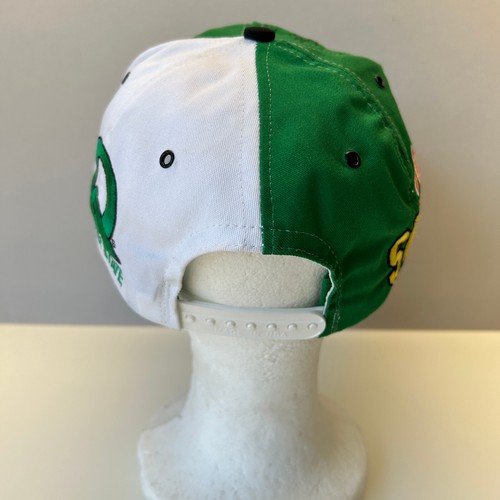 Vintage Jack Sprague 24 Snapback Hat Signed Nascar Green Chase Quaker Made USA - Picture 4 of 8