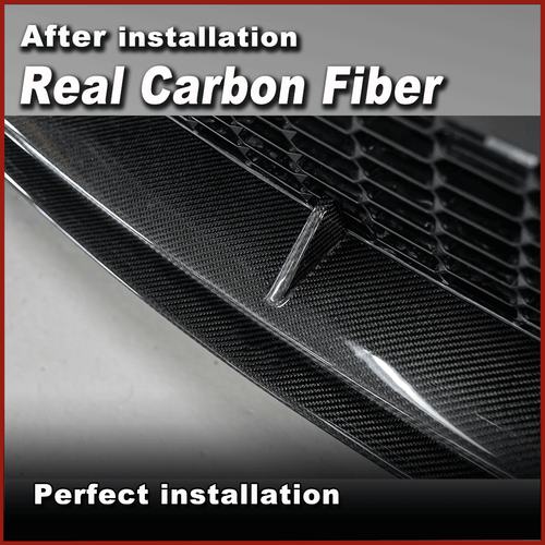 For TOYOTA GR86 BRZ 2022-24 REAL Carbon Fiber Front Bumper Lip Spoiler Splitter - Picture 5 of 11
