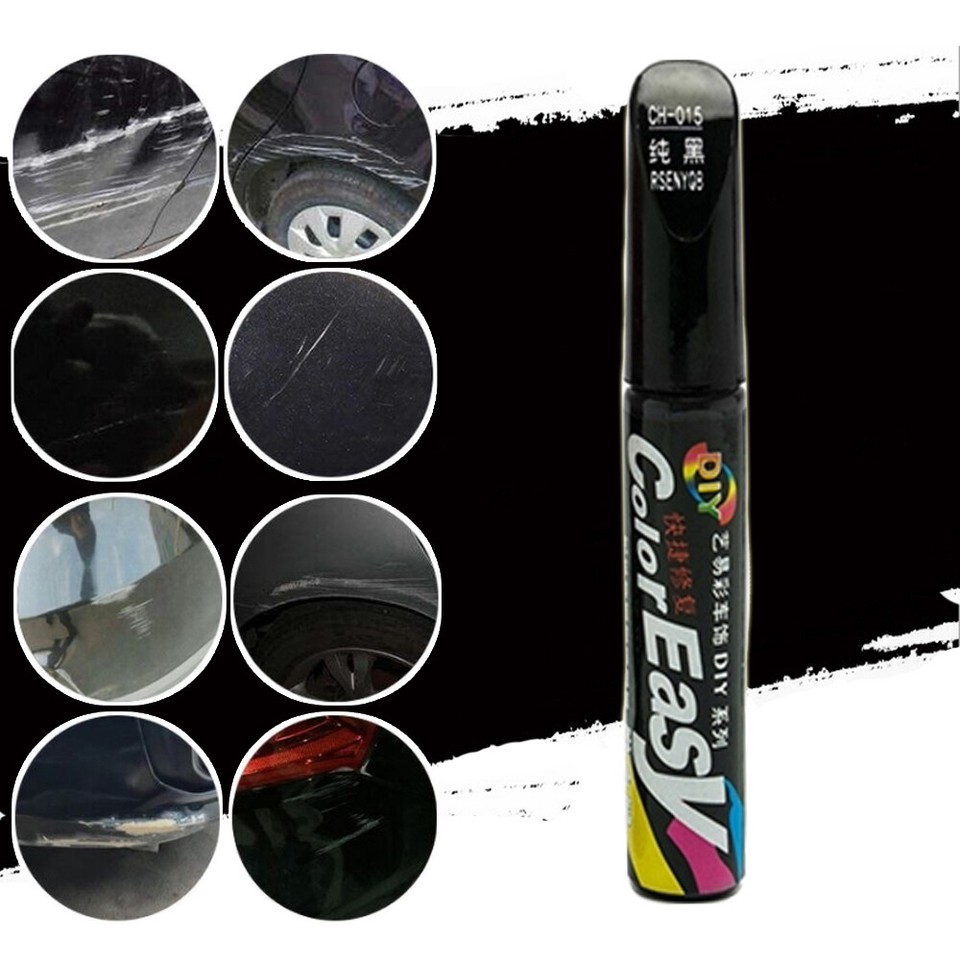 DIY Car Clear Scratch Remover Touch Up Pens Auto Paint Repair Pen Brush Black eBay