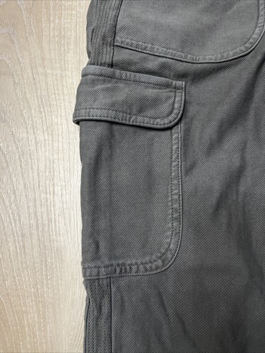 Athleta Womens Pants Farallon Cargo Crop High Rise Pockets Olive Green Size 4 - Picture 4 of 9