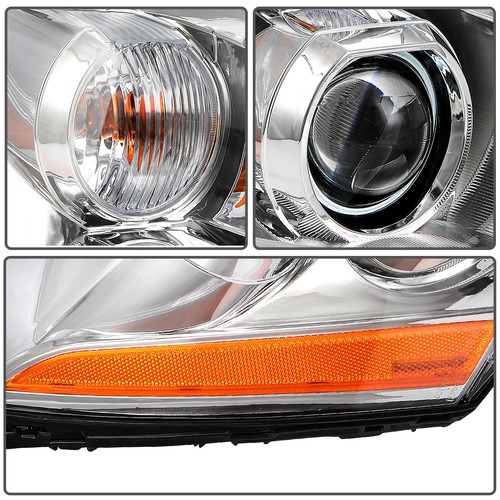 Headlights Assembly Left+Right For 2006-2011 Cadillac DTS w/HID Xenon Projector - Picture 8 of 9