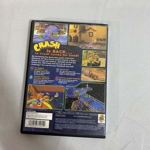 Crash Bandicoot: The Wrath of Cortex PS2 PlayStation 2 Tested + Working - Picture 6 of 7