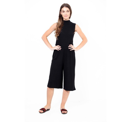 Trousers Womens Three Quarter 3/4 Capri Ladies Cropped Trousers Soft Waist Pants - Picture 2 of 36