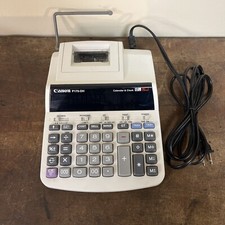 Canon P170-DH 12 Digit - 2 Color Plug In Accounting Printing Calculator
