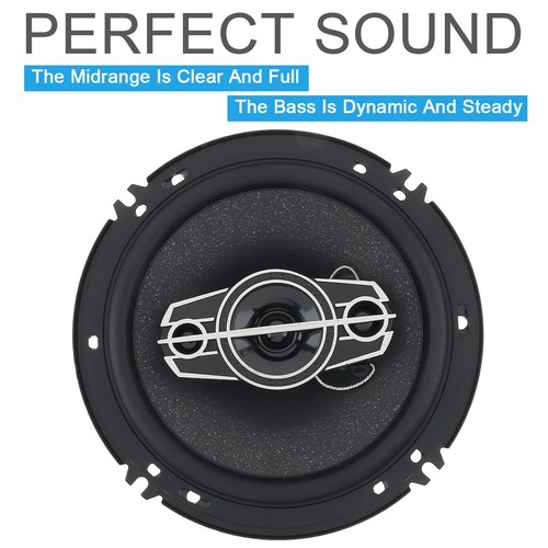 4x6" Hifi 600W Car Speakers 4 Way Coaxial Auto Music Stereo Full Range Frequency - Picture 6 of 12