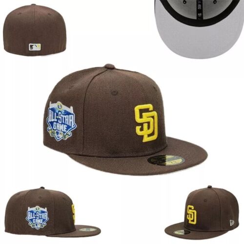 New San Diego Padres Baseball Era Hat 59FIFTY Fitted Hat -5950-2 - Picture 6 of 20