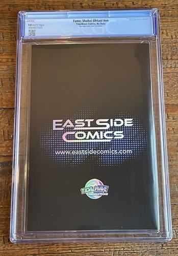 FAME: SHOHEI OHTANI #1 CGC 9.8 COMIC SKAN TOPPS ROOKIE RED FOIL VARIANT LTD 50 - Picture 2 of 2