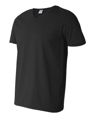 Mens Gildan Softstyle V-Neck Short Sleeve Plain T-Shirt S-3XL - 64V00 - Picture 3 of 14