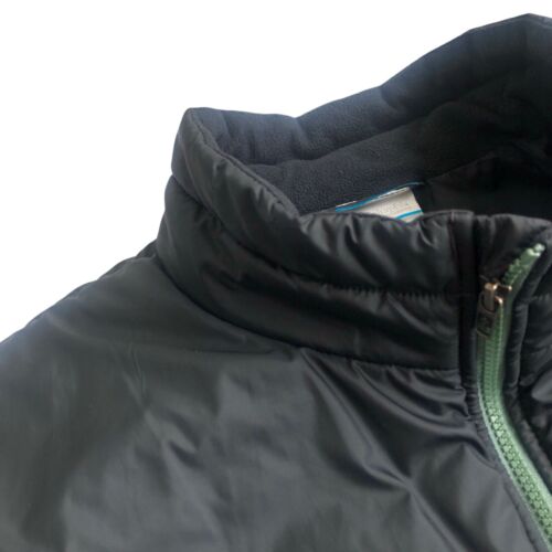 Columbia Sportswear Puffer Vest Men's XXL Green Black Zip Collared Lightweight - Picture 4 of 21