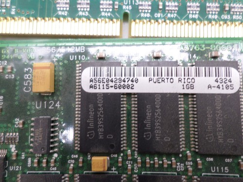 LOT OF 8 HP A6115A A6115-60002 1GB (8GB) RAM Memory For 9000 Server RP Class - Picture 7 of 13