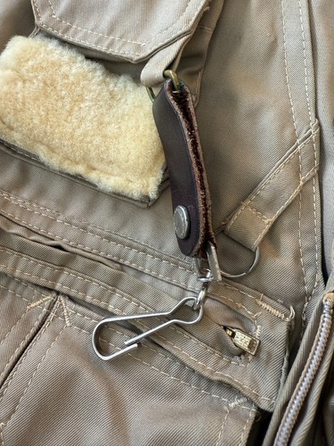 VINTAGE 70er SANFORISIERTE ANGELWESTE HERREN M REISSVERSCHLUSS TASCHE UTILITY CARGO WELTBERÜHMT - Bild 5 von 24