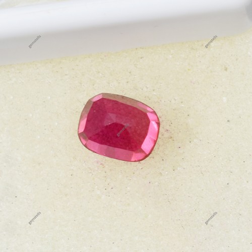 Cushion Cut Loose Gemstone Ring Size Natural Pink Ruby 4.55 Ct CERTIFIED - Picture 6 of 12