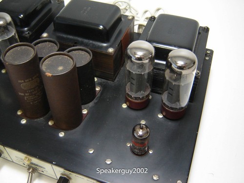 Vintage Heathkit AA-121 / Daystrom 80 watt Stereo Tube Amplfier  -- KT3 - Picture 4 of 11
