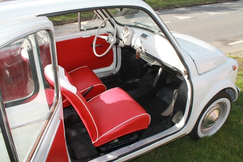1964 Fiat 500D Trasformabile Stunning Example Soft AND Hard Top - Picture 9 of 12